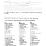 Medical Questionnaire